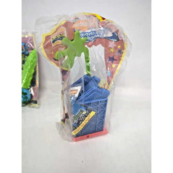 NICKELODEON Kid's Choice Awards "Wind-Up Blimp" slime 3 NIP Burger King 1999 - Picture 3 of 4